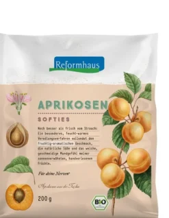 Kinder Reformhaus Eigenmarke Trockenfrüchte|Kids & Schule^Reformhaus - Aprikosen Softies bio 200g