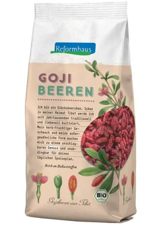Reformhaus Eigenmarke Trockenfrüchte^Reformhaus - Gojibeeren bio 250g