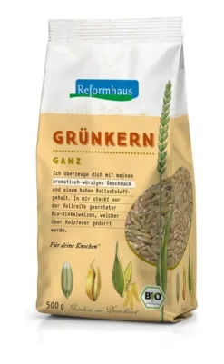 Reformhaus Eigenmarke Körner^Reformhaus - Grünkern ganz bio 500g