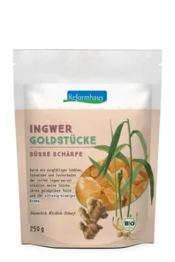 Reformhaus Eigenmarke Bonbons^Reformhaus - Ingwer Goldstücke bio 250g