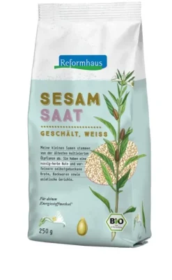 Reformhaus Eigenmarke Keime & Saaten^Reformhaus - Sesamsaat geschält weiss 250g