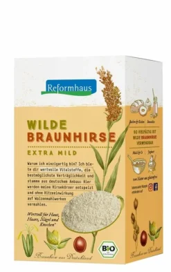 Reformhaus Eigenmarke Mehle^Reformhaus - Wilde Braunhirse vermahlen bio 1000g
