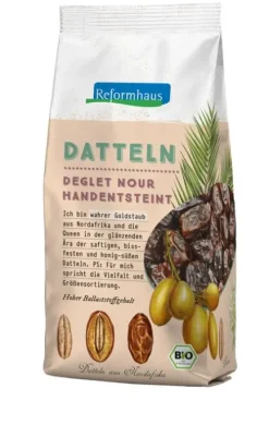 Reformhaus Eigenmarke Trockenfrüchte^Reformhaus Bio Datteln "Deglet Nour", entsteint, 400 g