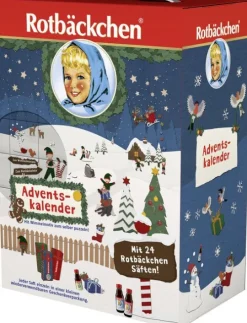 RABENHORST Fruchtsäfte|Glutenfreie Lebensmittel^Rotbäckchen - Adventskalender 2025