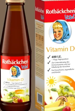RABENHORST Fruchtsäfte|Glutenfreie Lebensmittel^Rotbäckchen - Vital Vitamin D 450ml