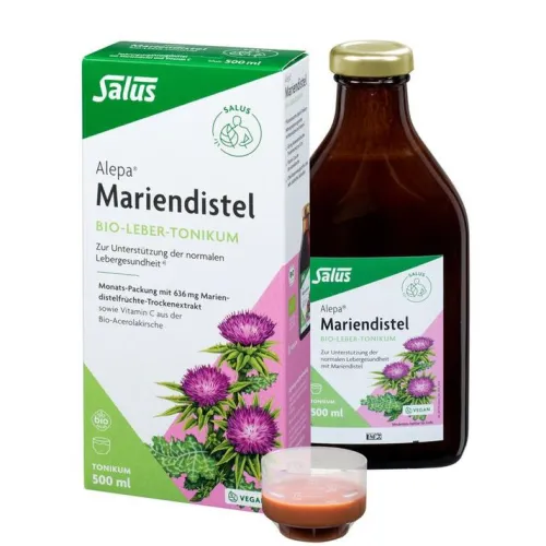 SALUS Leber Und Galle^- Alepa Mariendistel Bio-Leber Tonikum 500ml