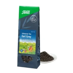 SALUS Glutenfreie Lebensmittel^- Earl Grey, Schwarzer Tee bio, 75 g