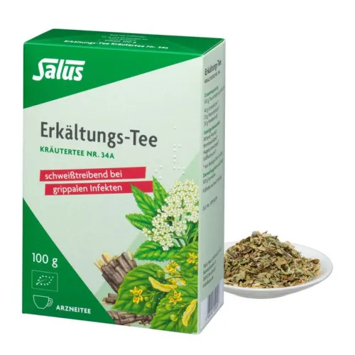 SALUS Arzneitee^- Erkältungs-Tee Kräutertee Nr. 34A bio, 100g