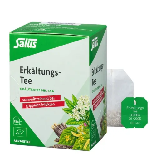 SALUS Arzneitee^- Erkältungs-Tee Nr. 34 a, bio 15 FB