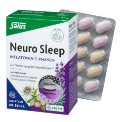SALUS Schlaf^- Neuro Sleep Melatonin 2-Phasen Tabletten 60 Stück