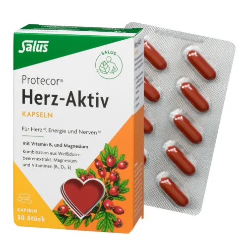 SALUS Herz Und Kreislauf^- Protecor® HerzAktiv Kapseln, 30 Kps