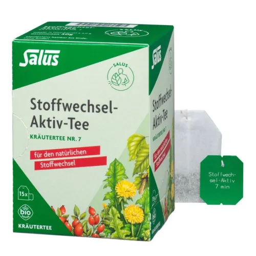 SALUS Arzneitee^- Stoffwechsel-Aktiv Tee bio 15FB