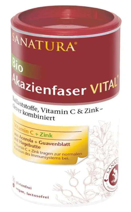 Natura-Werk Gebr. Hiller GmbH & Co. KG Verdauung^Sanatura - Bio Akazienfaser Vital, 180g