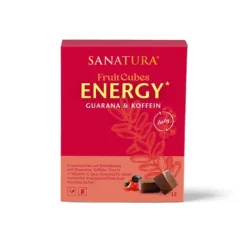 Natura-Werk Gebr. Hiller GmbH & Co. KG Vitamine Und Mineralien^Sanatura - FruitCubes Energy 12er, 120g