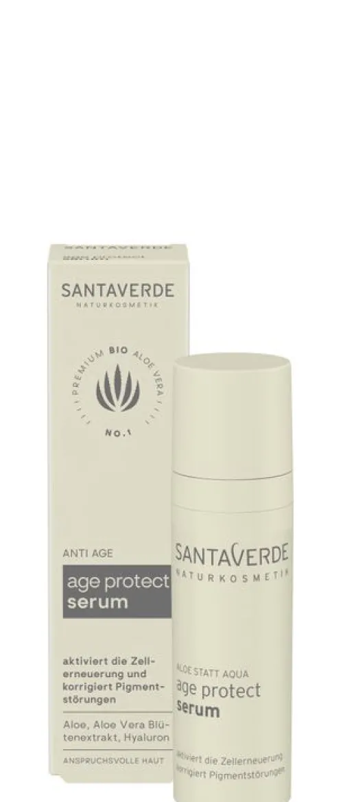 Santaverde Gesichtspflege|Naturkosmetik^- age protect serum 30ml
