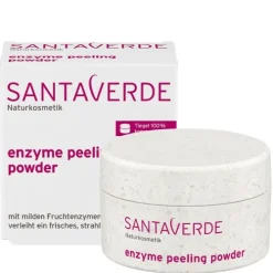Santaverde Gesichtspflege|Naturkosmetik^- enzyme peeling powder 23g