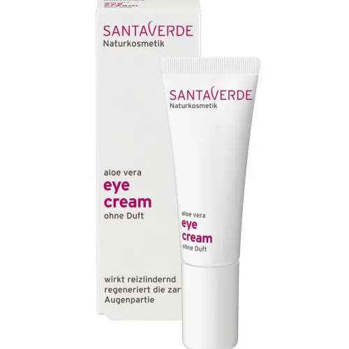 Santaverde Gesichtspflege|Naturkosmetik^- eye cream ohne Duft, 10ml