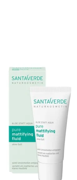 Santaverde Naturkosmetik|Gesichtspflege^-  pure mattifying fluid ohne Duft 30ml