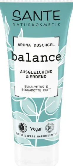 SANTE Duschgel|Hautpflege^- Aroma Duschgel balance, 200ml