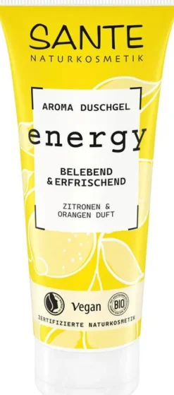 SANTE Duschgel|Hautpflege^- AROMA DUSCHGEL energy, 200ml
