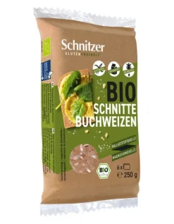 Schnitzer GmbH & Co. KG Brote|Brot^Schnitzer - Bio Schnitte Buchweizen, glutenfrei, 250g