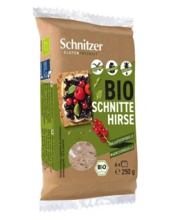 Schnitzer GmbH & Co. KG Brote|Brot^Schnitzer - Bio Schnitte Hirse, 250g