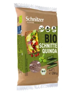 Schnitzer GmbH & Co. KG Brote|Brot^Schnitzer - Bio Schnitte Quinoa, glutenfrei, 250g