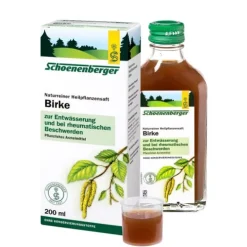 SCHOENENBERGER Frischpflanzensäfte^- Birkensaft bio 200ml