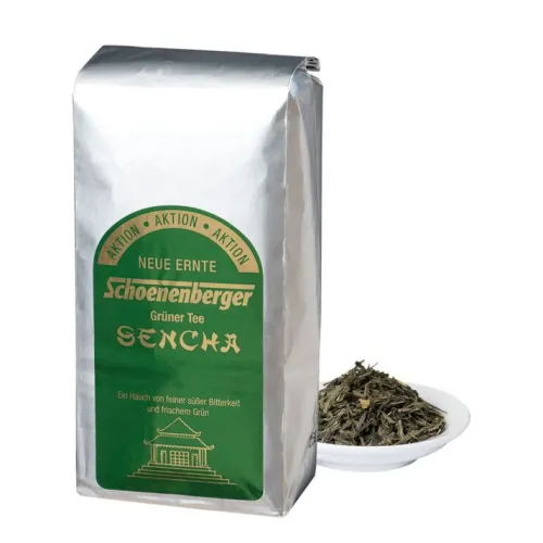 SCHOENENBERGER Kräutertee|Glutenfreie Lebensmittel^- Grüner Tee Sencha bio, 250g