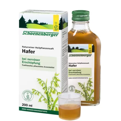 SCHOENENBERGER Frischpflanzensäfte^- Hafersaft bio 200ml