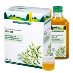 SCHOENENBERGER Frischpflanzensäfte^- Mistel, Naturreiner Heilpflanzensaft bio, 600ml