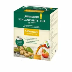 SCHOENENBERGER Abnehmdiät^® - Schlankheits-Kur "5-Elemente" bio