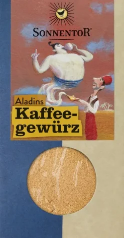 SONNENTOR Gewürze Und Kräuter|Glutenfreie Lebensmittel^- Aladins Kaffeegewürz, 35g