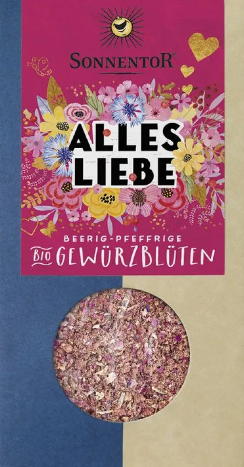 SONNENTOR Gewürze Und Kräuter^- Alles Liebe Gewürzblüten, 40g
