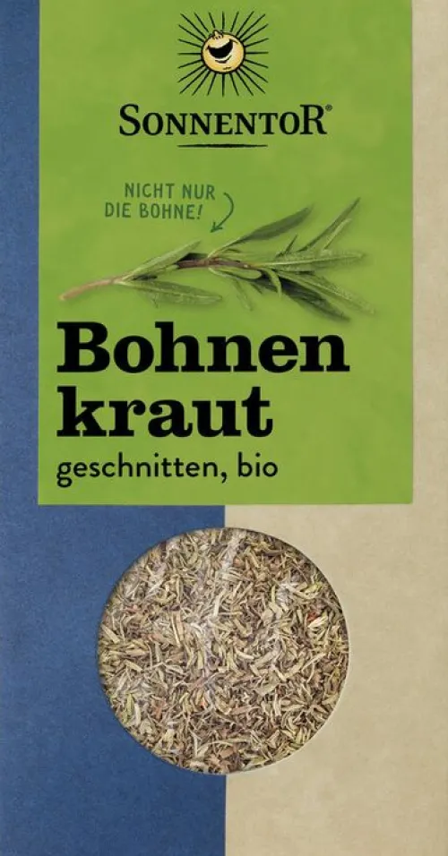 SONNENTOR Gewürze Und Kräuter|Glutenfreie Lebensmittel^- Bohnenkraut geschnitten, 20g