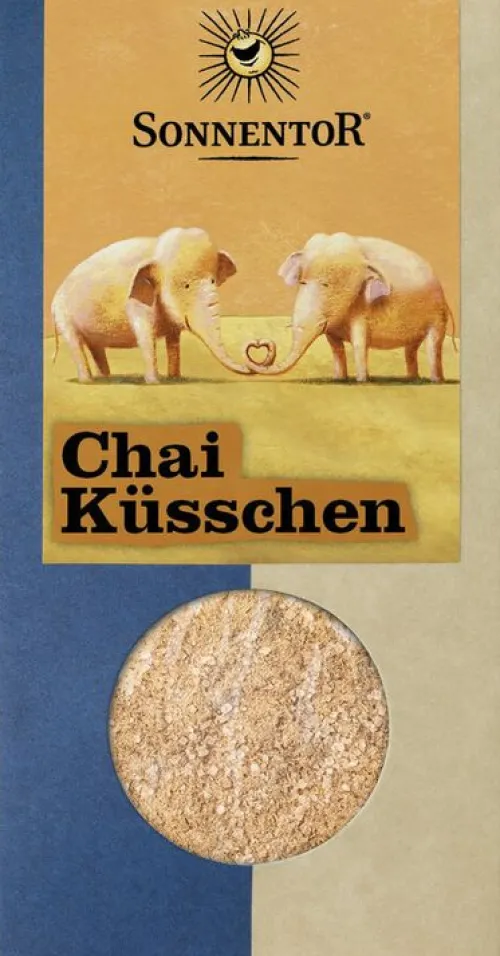SONNENTOR Gewürze Und Kräuter|Glutenfreie Lebensmittel^- Chai Küsschen Gewürz, 70g