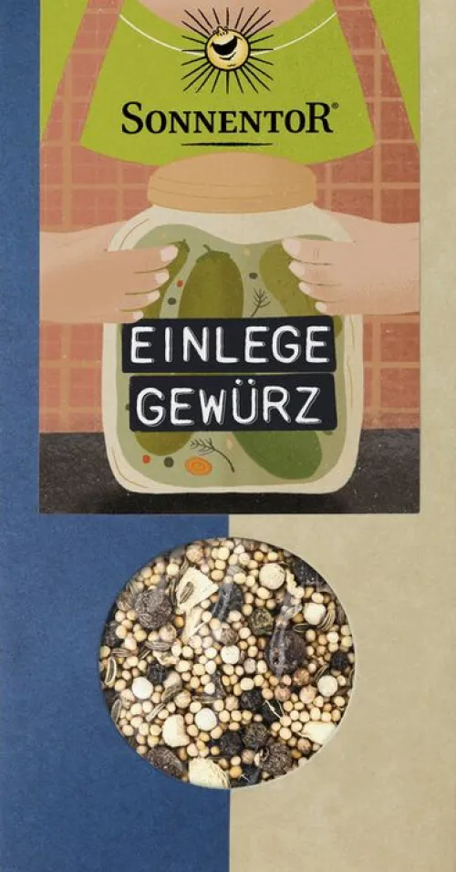 SONNENTOR Gewürze Und Kräuter|Glutenfreie Lebensmittel^- Einlege-Gewürz, 65g