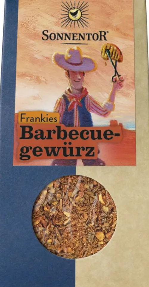SONNENTOR Gewürze Und Kräuter|Glutenfreie Lebensmittel^- Frankies Barbecuegewürz, 35g