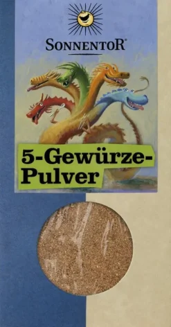 SONNENTOR Gewürze Und Kräuter^- 5-Gewürze-Pulver, 55g