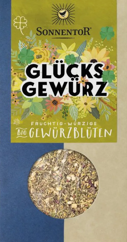 SONNENTOR Gewürze Und Kräuter|Glutenfreie Lebensmittel^- Glücks Gewürzblüten, bio, 35g