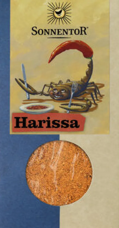 SONNENTOR Gewürze Und Kräuter|Glutenfreie Lebensmittel^- Harissa Gewürz bio 70g