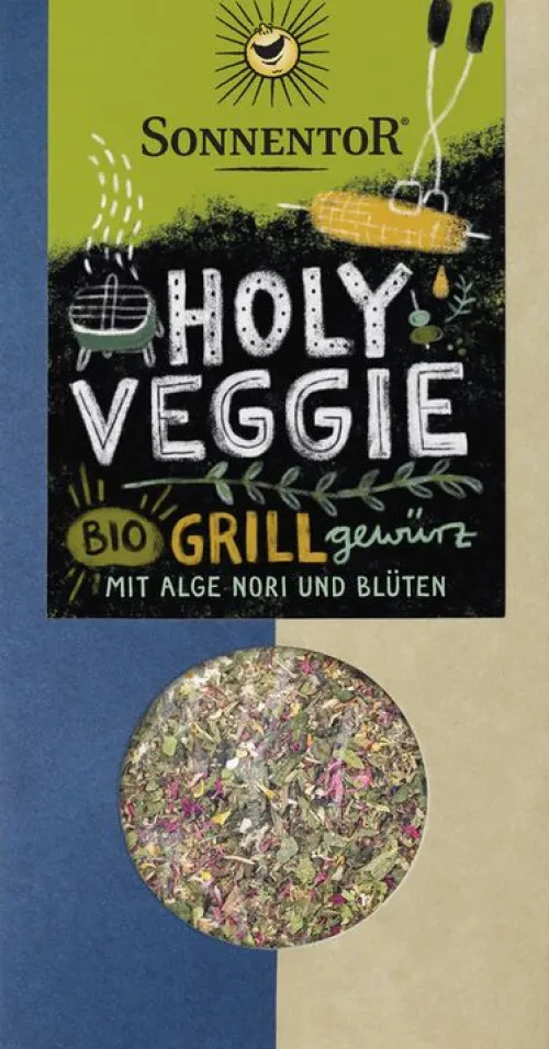 SONNENTOR Gewürze Und Kräuter^- Holy Veggie Grillgewürz, 30g