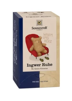 SONNENTOR Glutenfreie Lebensmittel^- Ingwer Ruhe Kräuterteemischung bio 18 FB