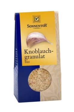 SONNENTOR Gewürze Und Kräuter|Glutenfreie Lebensmittel^- Knoblauchgranulat bio 40g