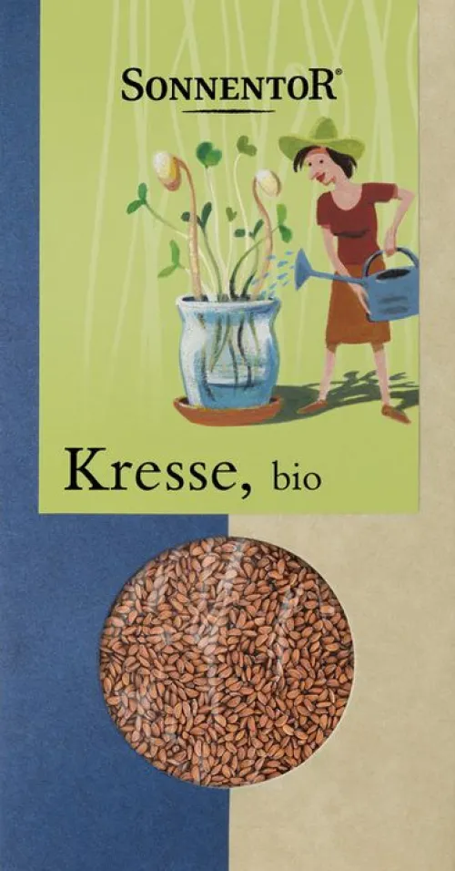 SONNENTOR Gewürze Und Kräuter|Glutenfreie Lebensmittel^- Kresse bio 120g