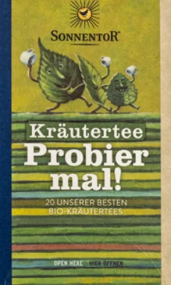SONNENTOR Kräutertee^- Kräutertee Probiermal, bio, 28,5g