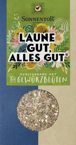 SONNENTOR Gewürze Und Kräuter|Glutenfreie Lebensmittel^- Laune gut, alles gut Gewürzblüten bio 25g