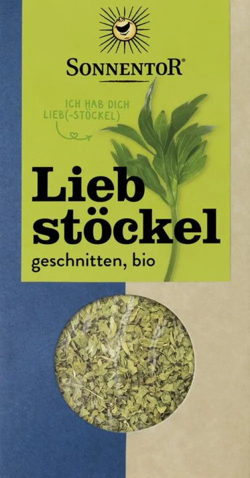 SONNENTOR Gewürze Und Kräuter|Glutenfreie Lebensmittel^- Liebstöckel geschnitten, 15g