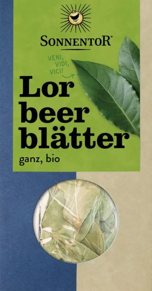 SONNENTOR Gewürze Und Kräuter|Glutenfreie Lebensmittel^- Lorbeerblätter ganz, 10g
