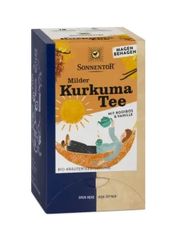SONNENTOR Glutenfreie Lebensmittel^- Milder Kurkuma Tee bio 18 FB